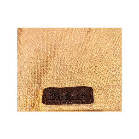 Woolrich Shirt Men's 2XL Yellow Button Short Sleeve Flannel Outdoor VTG Y2K - Picture 6 of 10